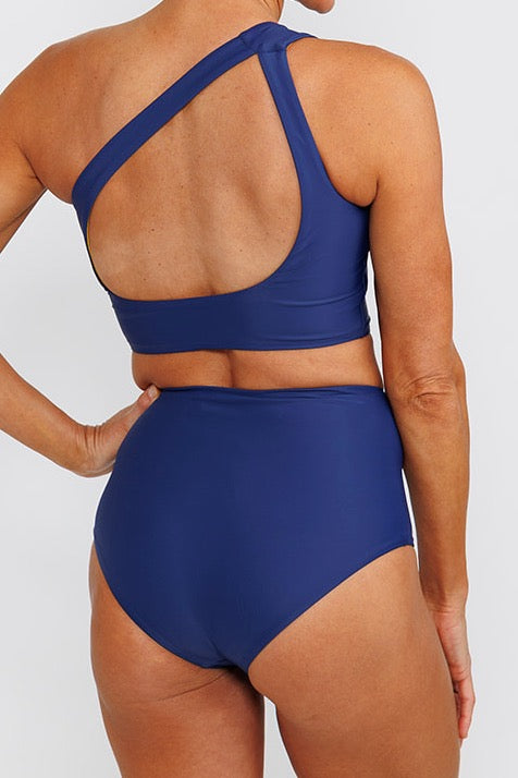 One-Shoulder Swim Top – Laura Templin