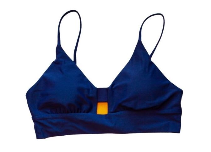 Cut-it-Out Reversible Swim Top Navy